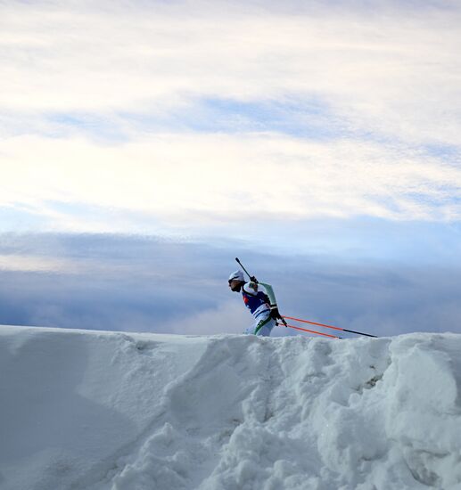 Биатлон. Первый этап Альфа-Банк Кубка России. Гонка преследования. Мужчины