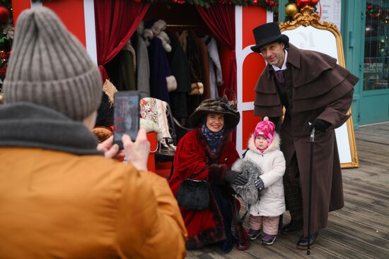 Начал работать проект "Зима в Москве"