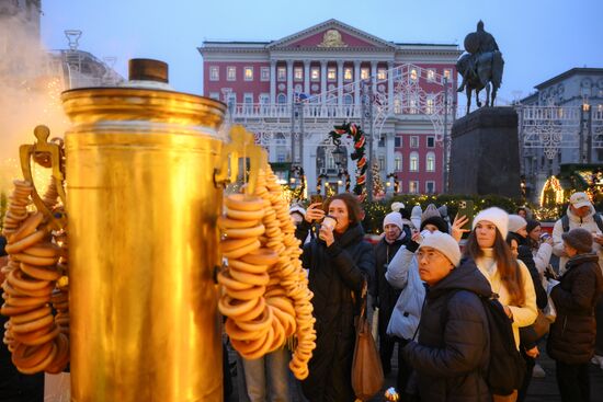 Начал работать проект "Зима в Москве"