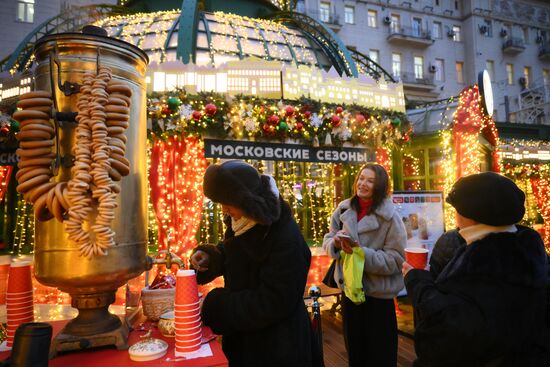 Начал работать проект "Зима в Москве"