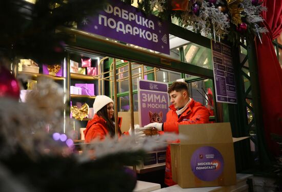 Начал работать проект "Зима в Москве"