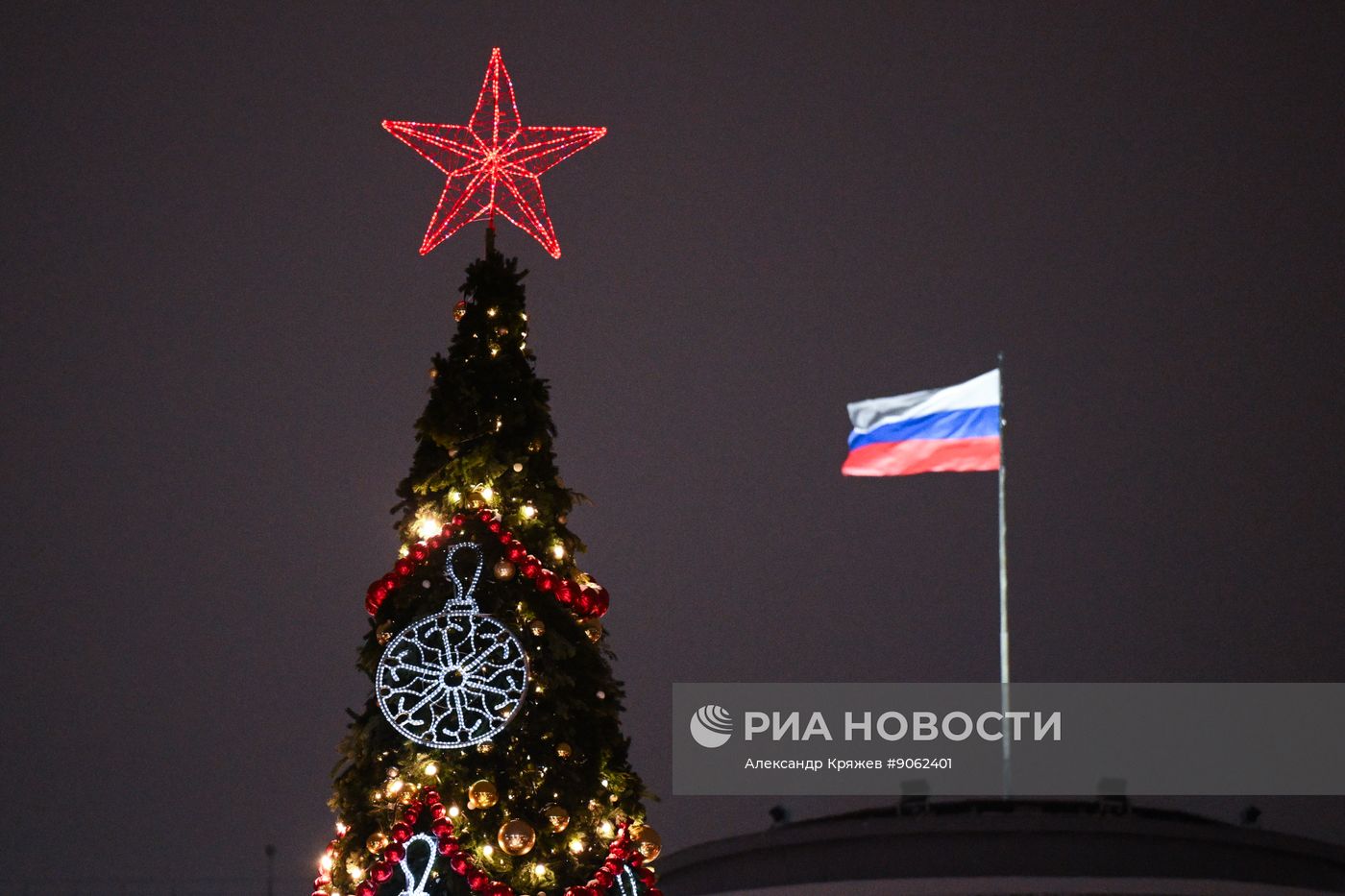 Предновогодний Новосибирск