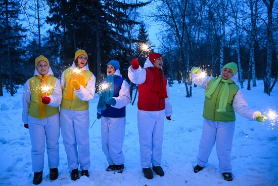 Предновогодний Новосибирск