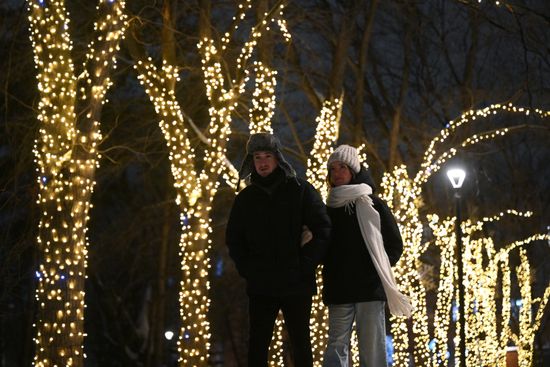 Предновогодний Новосибирск