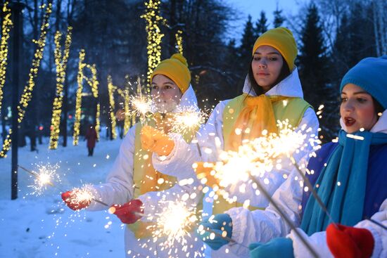Предновогодний Новосибирск