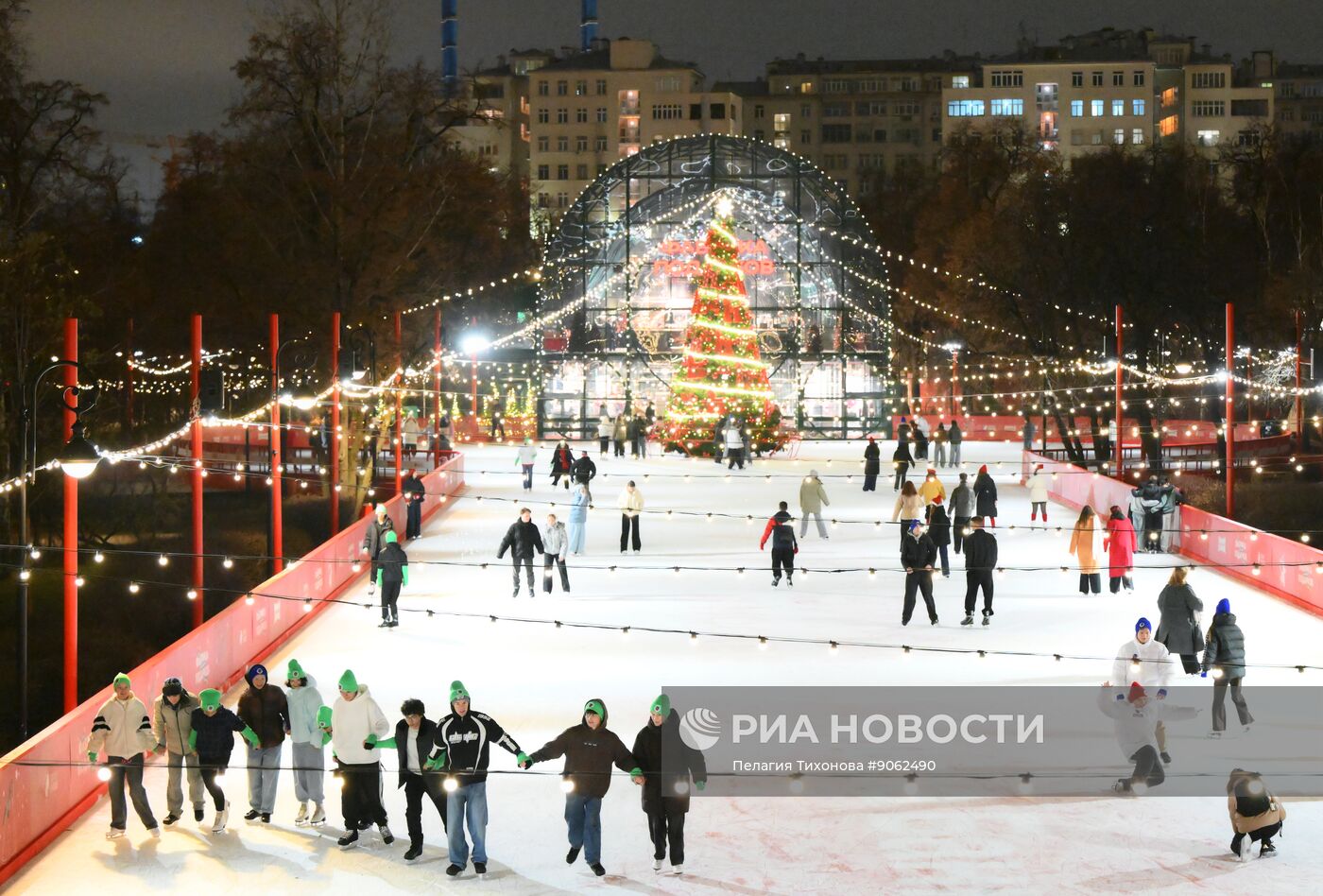 Начал работать проект "Зима в Москве"