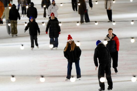 Начал работать проект "Зима в Москве"