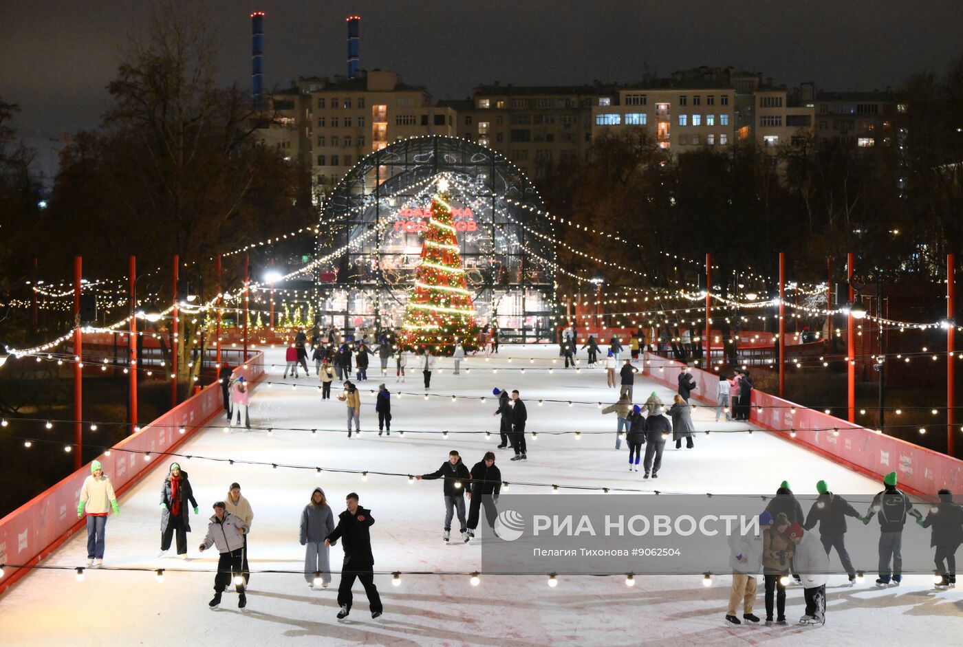 Начал работать проект "Зима в Москве"