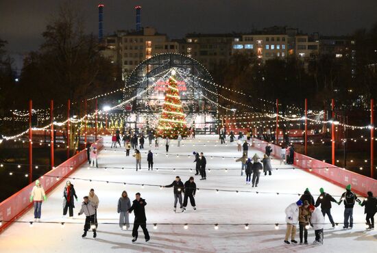 Начал работать проект "Зима в Москве"