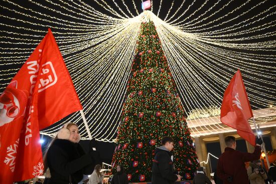 Начал работать проект "Зима в Москве"