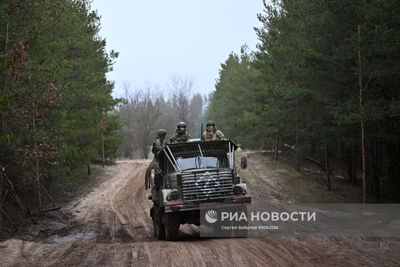 Боевая работа расчета РСЗО "Град" 83-го самоходного артполка на Краснолиманском направлении СВО