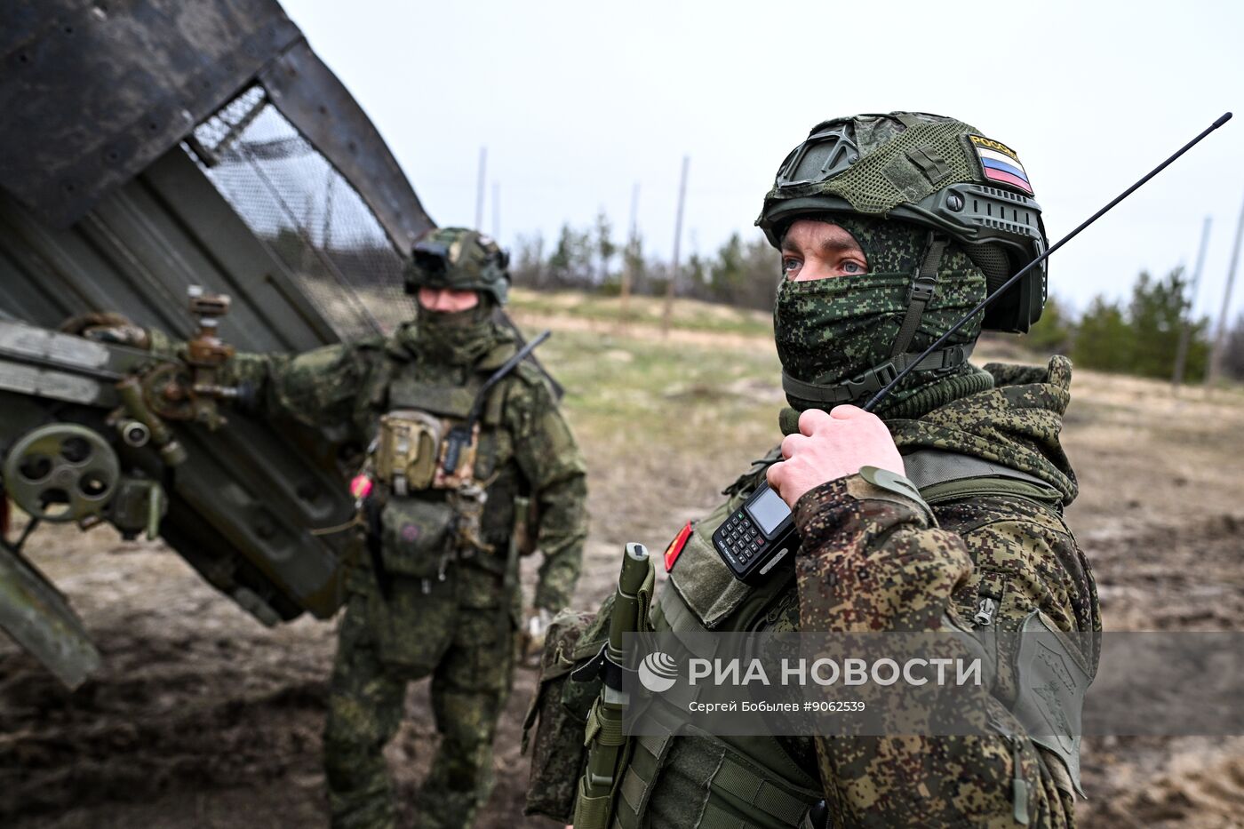 Боевая работа расчета РСЗО "Град" 83-го самоходного артполка на Краснолиманском направлении СВО