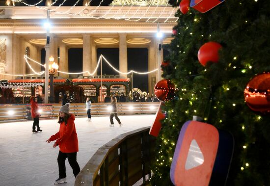 Начал работать проект "Зима в Москве"