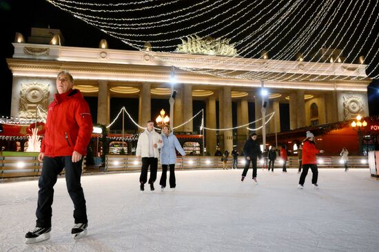 Начал работать проект "Зима в Москве"