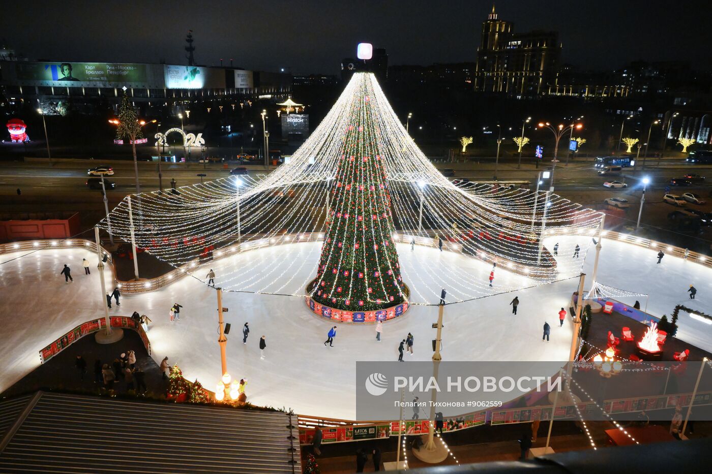 Начал работать проект "Зима в Москве"