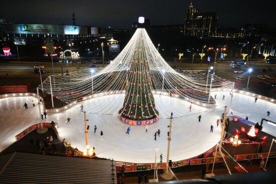 Начал работать проект "Зима в Москве"