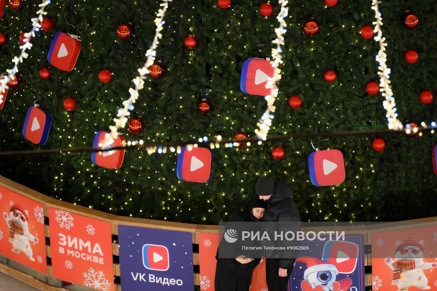 Начал работать проект "Зима в Москве"