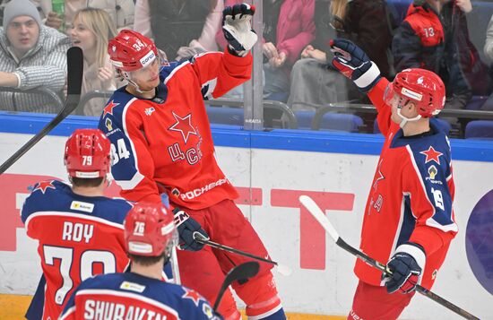 Хоккей. КХЛ. ЦСКА (Москва) - "Салават Юлаев" (Уфа)