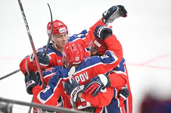 Хоккей. КХЛ. ЦСКА (Москва) - "Салават Юлаев" (Уфа)