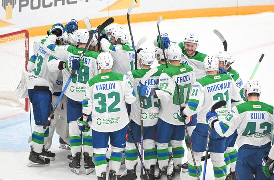 Хоккей. КХЛ. ЦСКА (Москва) - "Салават Юлаев" (Уфа)