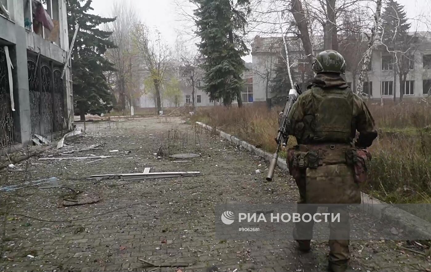 Освобожденный Красноармейск в ДНР