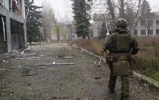 Освобожденный Красноармейск в ДНР