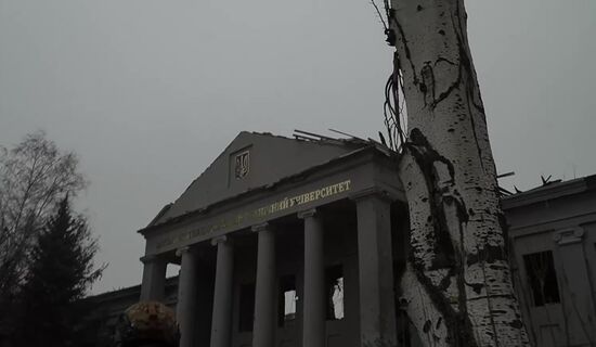 Освобожденный Красноармейск в ДНР