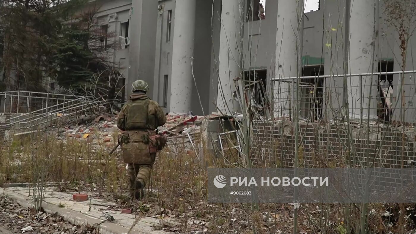 Освобожденный Красноармейск в ДНР