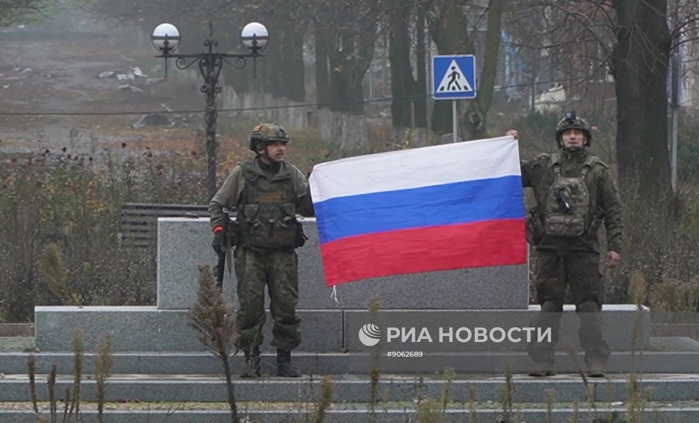 Освобожденный Красноармейск в ДНР