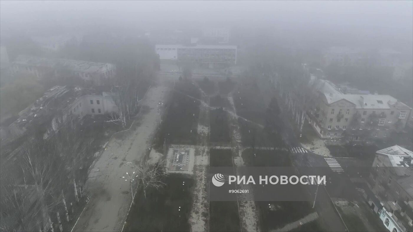 Освобожденный Красноармейск в ДНР