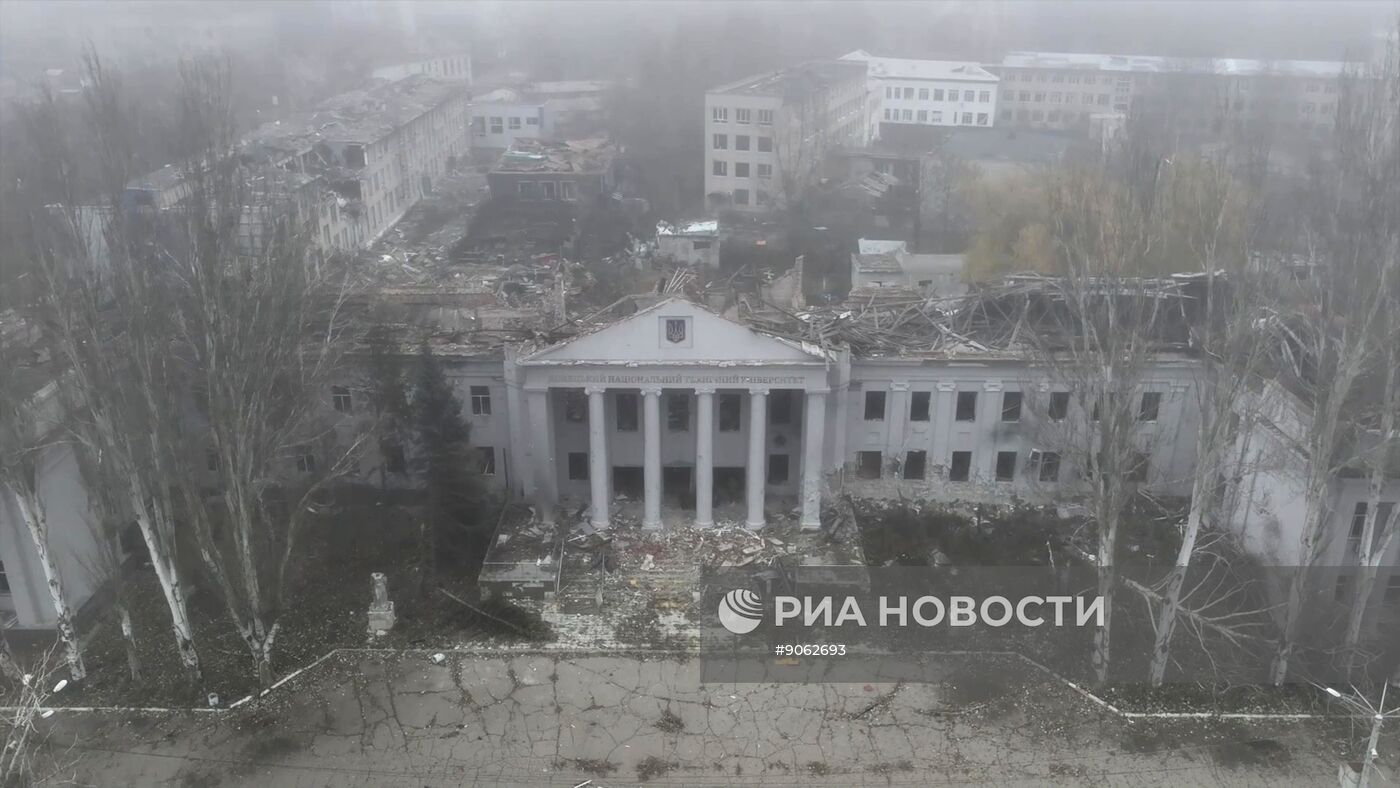 Освобожденный Красноармейск в ДНР