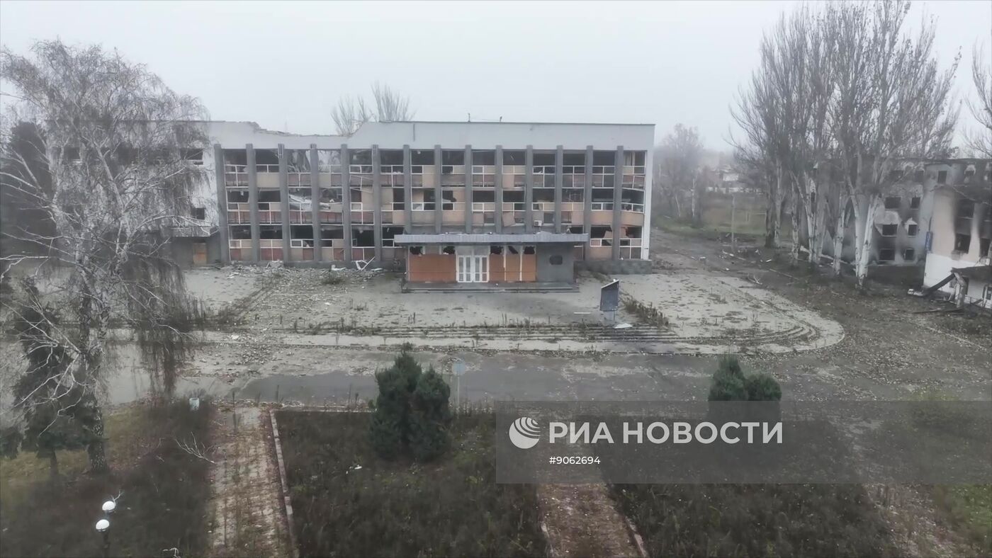 Освобожденный Красноармейск в ДНР