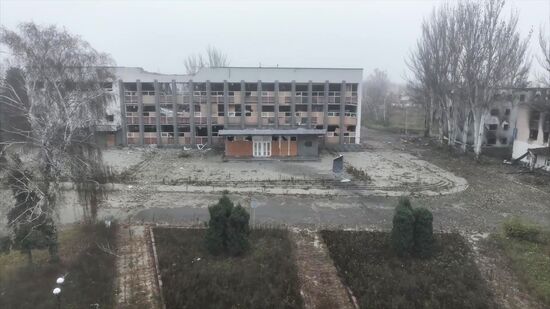 Освобожденный Красноармейск в ДНР