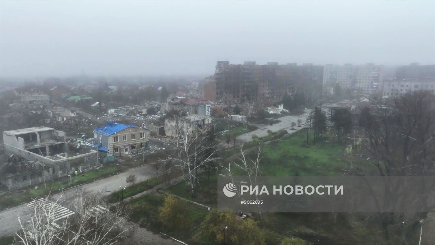 Освобожденный Красноармейск в ДНР