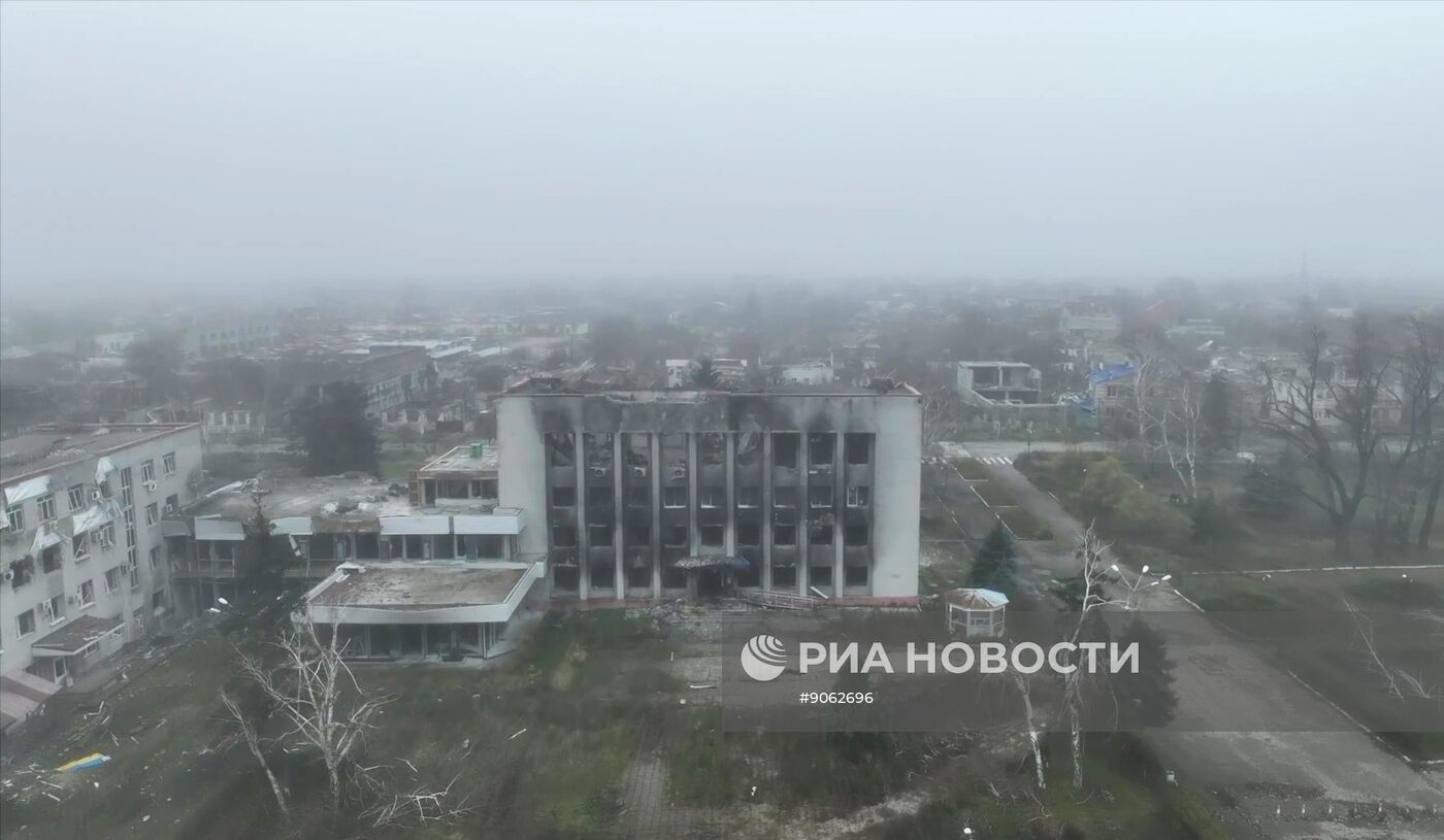 Освобожденный Красноармейск в ДНР
