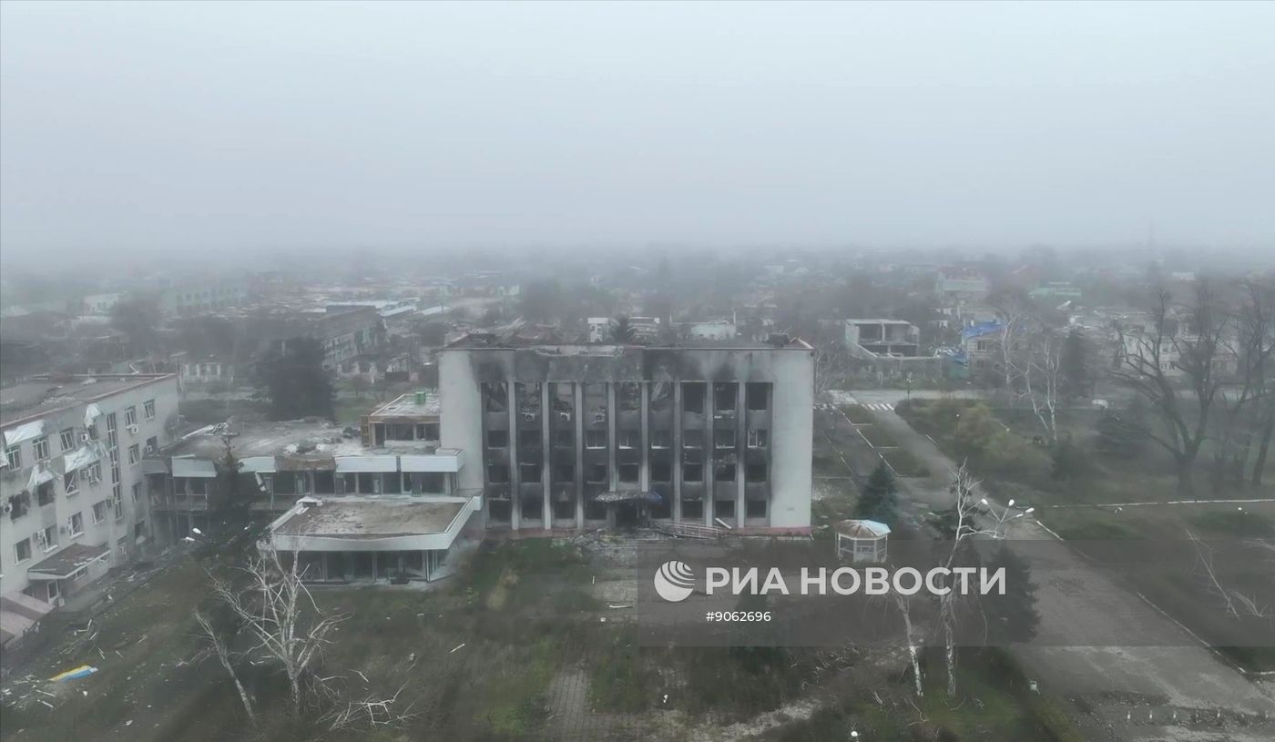 Освобожденный Красноармейск в ДНР