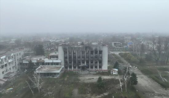 Освобожденный Красноармейск в ДНР