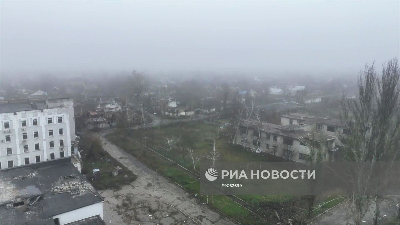 Освобожденный Красноармейск в ДНР