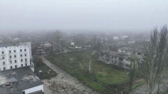 Освобожденный Красноармейск в ДНР