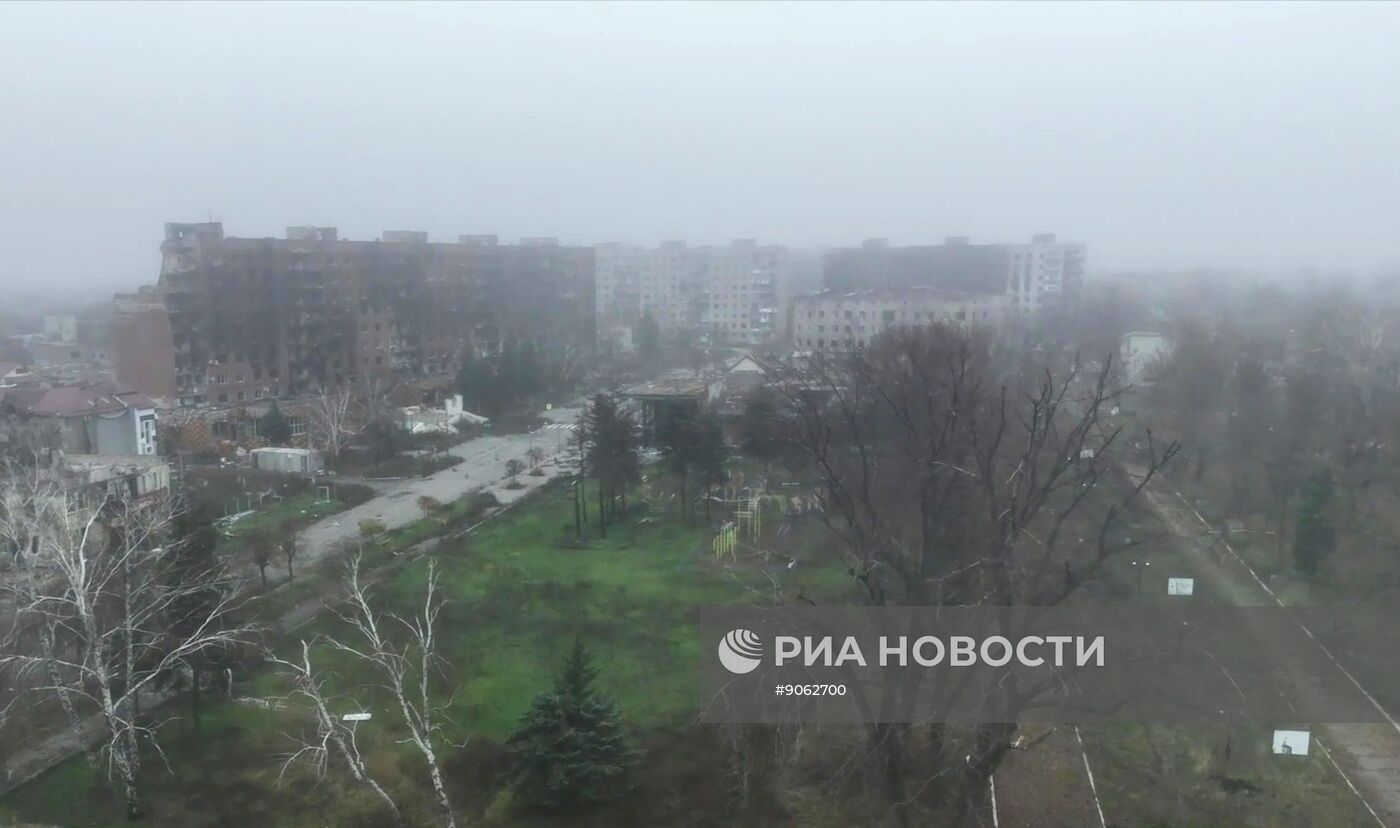 Освобожденный Красноармейск в ДНР