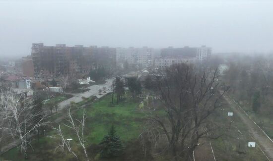 Освобожденный Красноармейск в ДНР