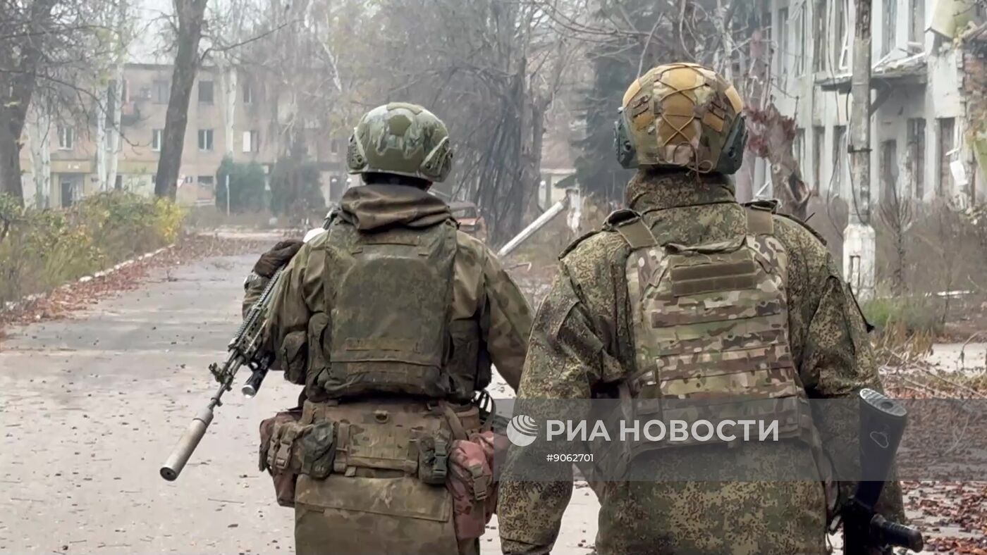 Освобожденный Красноармейск в ДНР