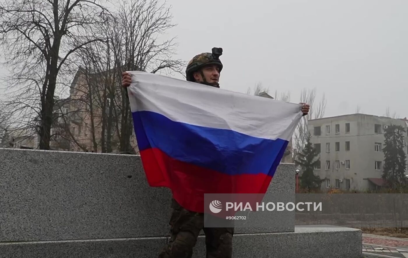 Освобожденный Красноармейск в ДНР
