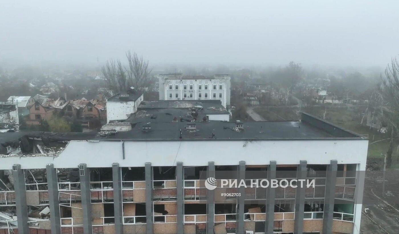 Освобожденный Красноармейск в ДНР