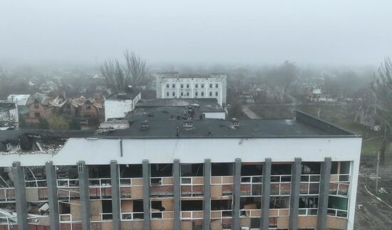 Освобожденный Красноармейск в ДНР