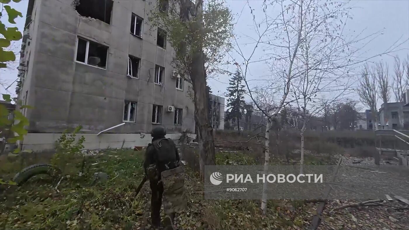 Освобожденный Красноармейск в ДНР