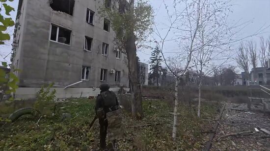 Освобожденный Красноармейск в ДНР