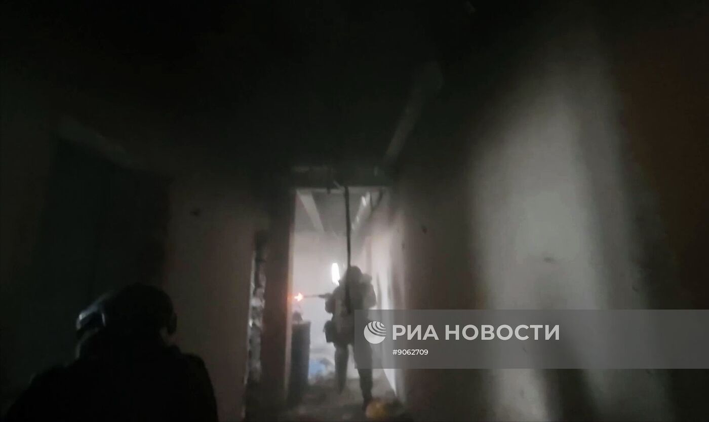 Освобожденный Красноармейск в ДНР