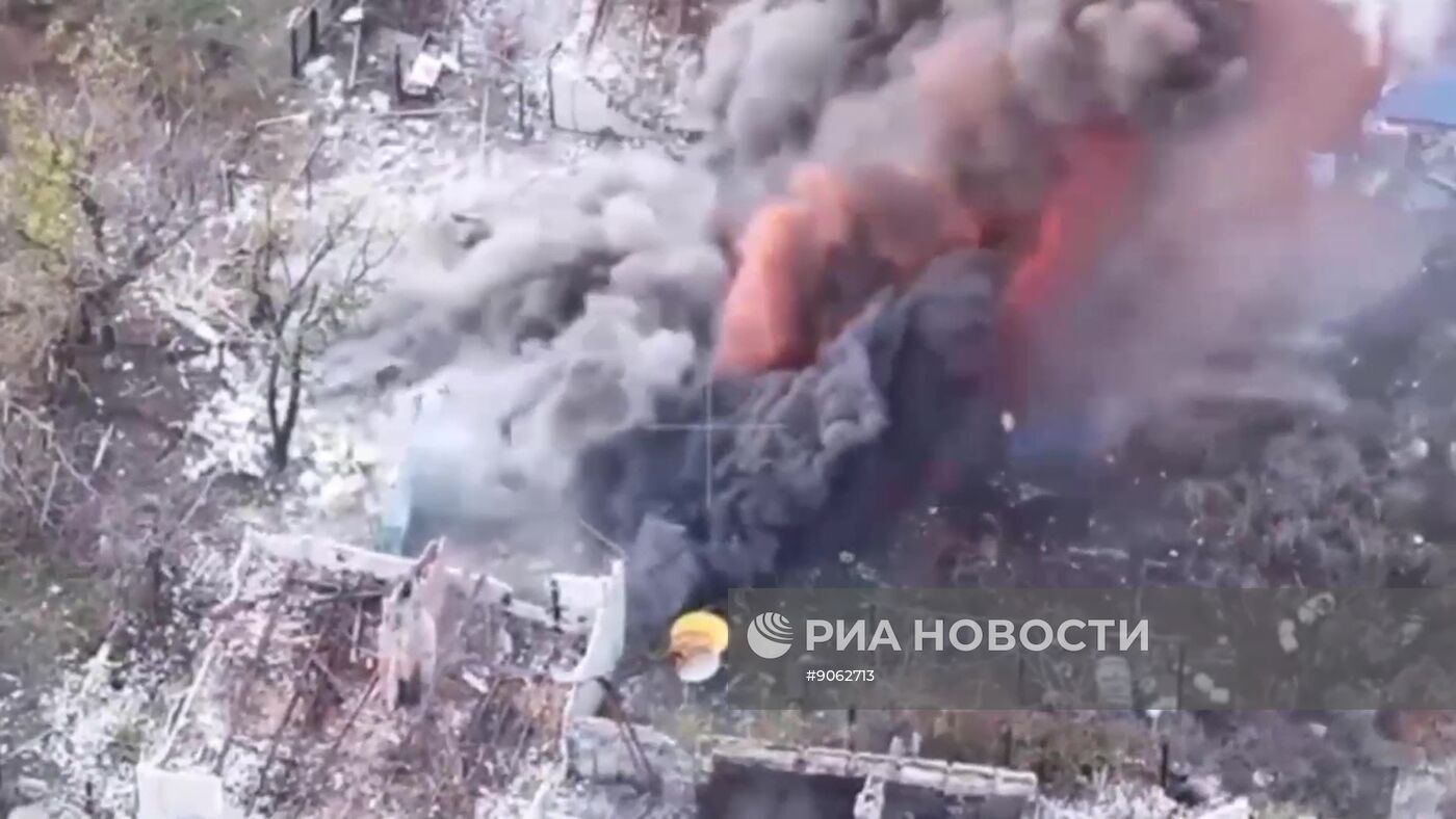 Освобожденный Красноармейск в ДНР