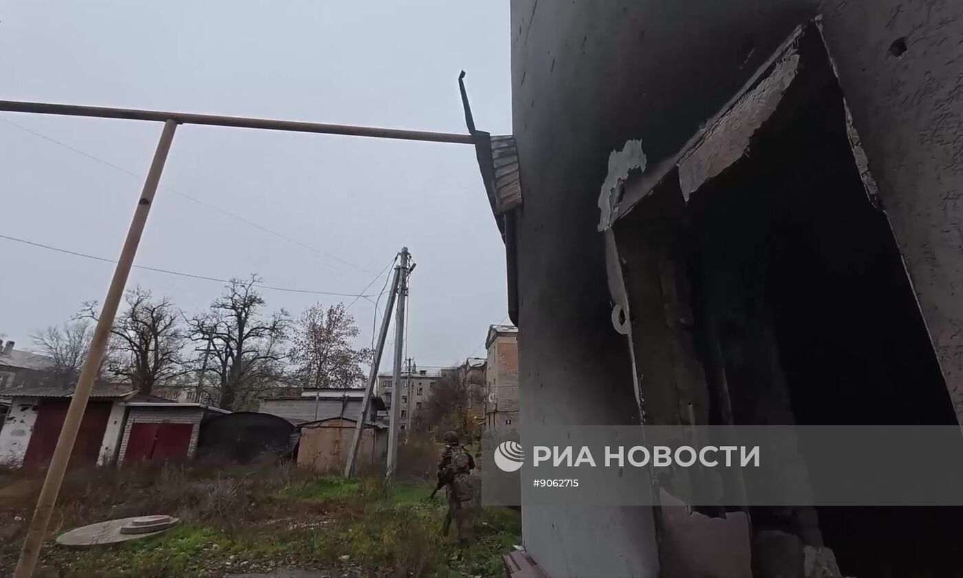 Освобожденный Красноармейск в ДНР